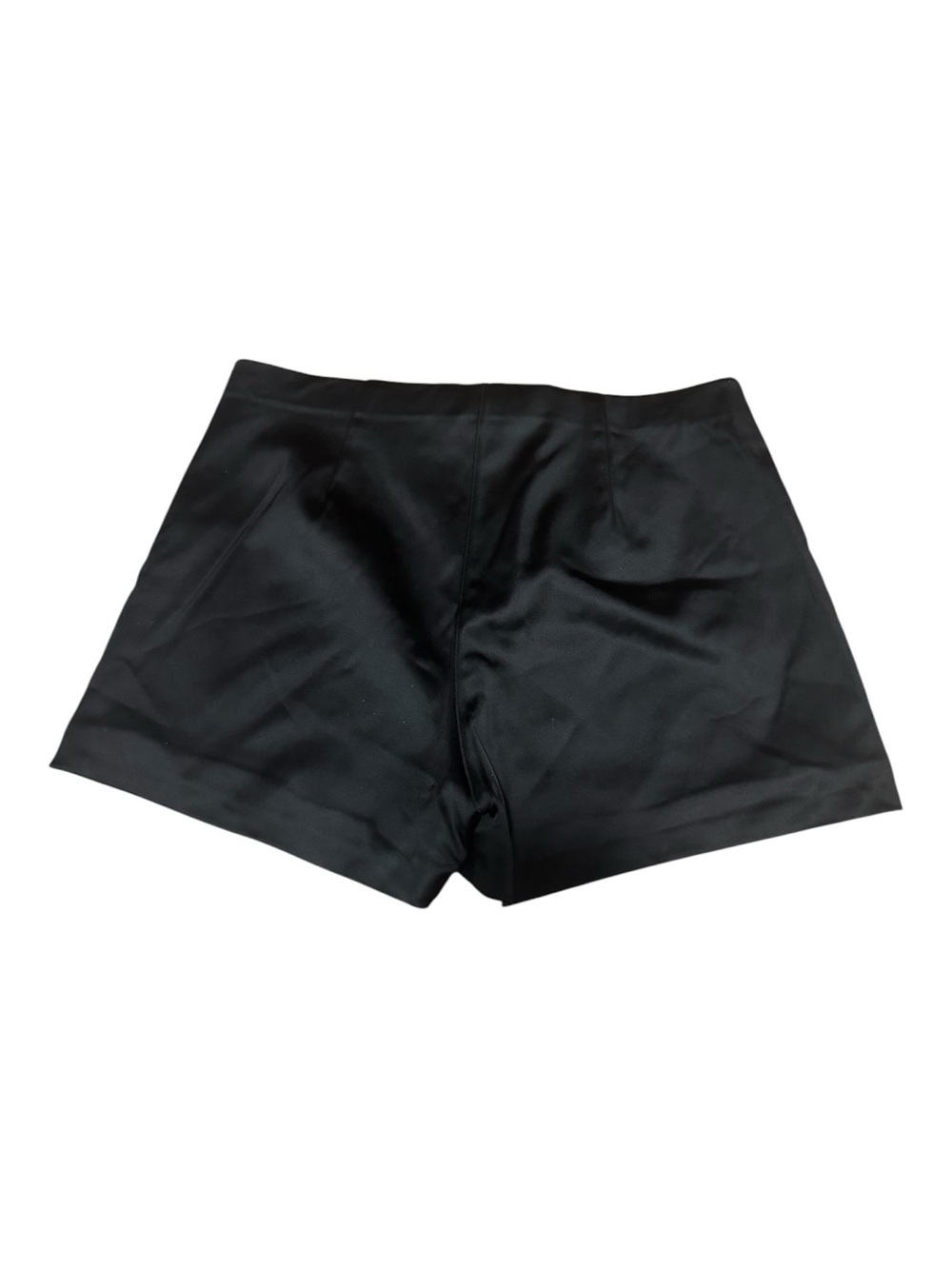 Abercrombie & Fitch Black High-Rise Satin Shorts Size 29 date night holiday - Picture 3 of 4